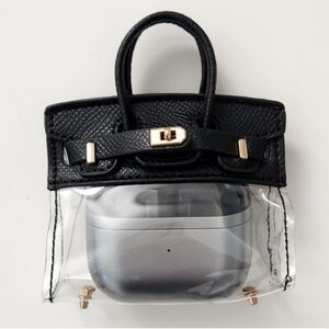 UNBRANDED Black Micro Bag or Earphone Case